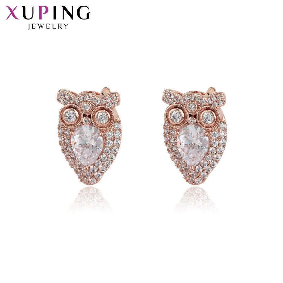 

Xuping Fashion Animal Design Earring Rose Gold Color Plated Temperament Stud Earrings New Arrival Jewelry Gift S.85-95980