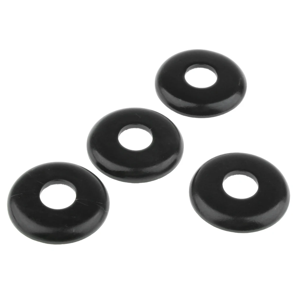 MagiDeal 2 Pair Aluminum Skateboard Truck Cup Replacement Kit Upper/Lower Bushing Washers Skateboard Pivot Cups 