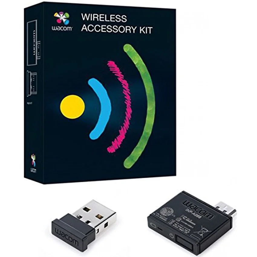 

Wacom ACK40401 Wireless Accessory Kit for Intuos Tablets Applicable to Intuos CTH470/670/490 /690/CTL490/690 +10Pcs Black Nibs