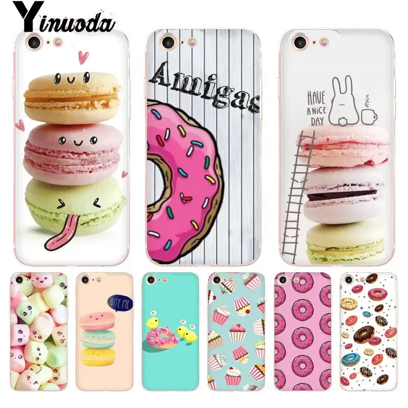 

Yinuoda Dood Donut Cake Icecream Printing TPU Phone Case for iPhone X 6 6s 7 7plus 8 8Plus XS XR 5 5S 5C11 11pro 11promax