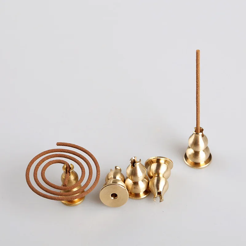 

Mini Gourd Burner Creative Home Decor Copper Burner Incense Stick Burner Use In The Home Office Teahouse