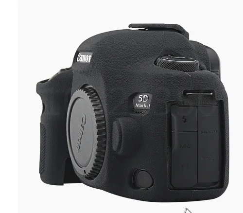 Мягкая силиконовая резиновая камера защитный чехол для Canon 1DX 1DX 2 5D4 6D2 5D3 SR 80D 5DIV 6DII DSLR камера сумка