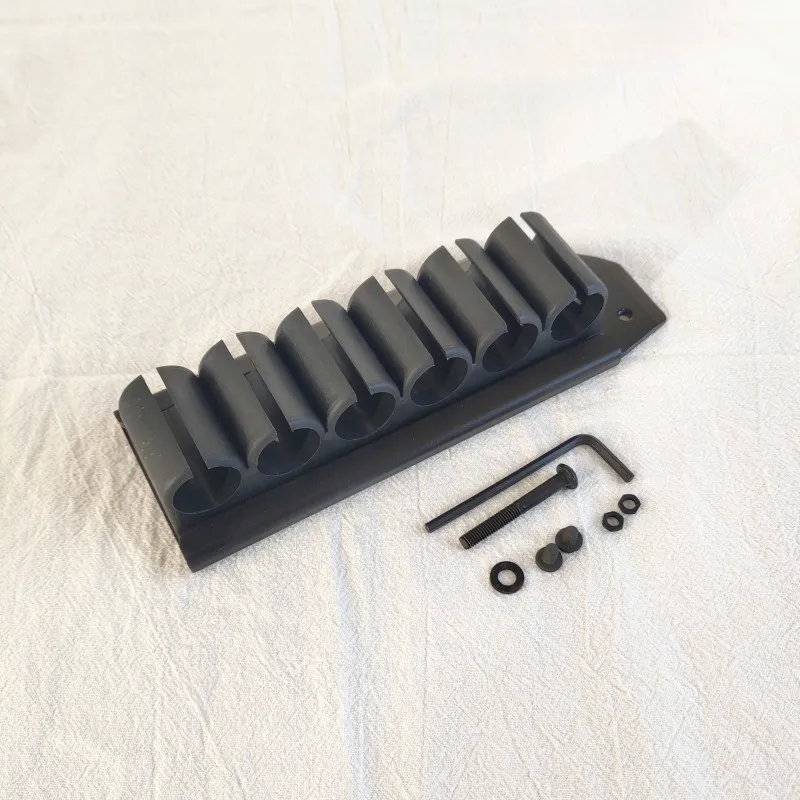 

LIEQI Tactical Hunting Quick Detach Side Saddle For Mossberg 500 590 12GA 6 Round Shell Carrier Holder Plate
