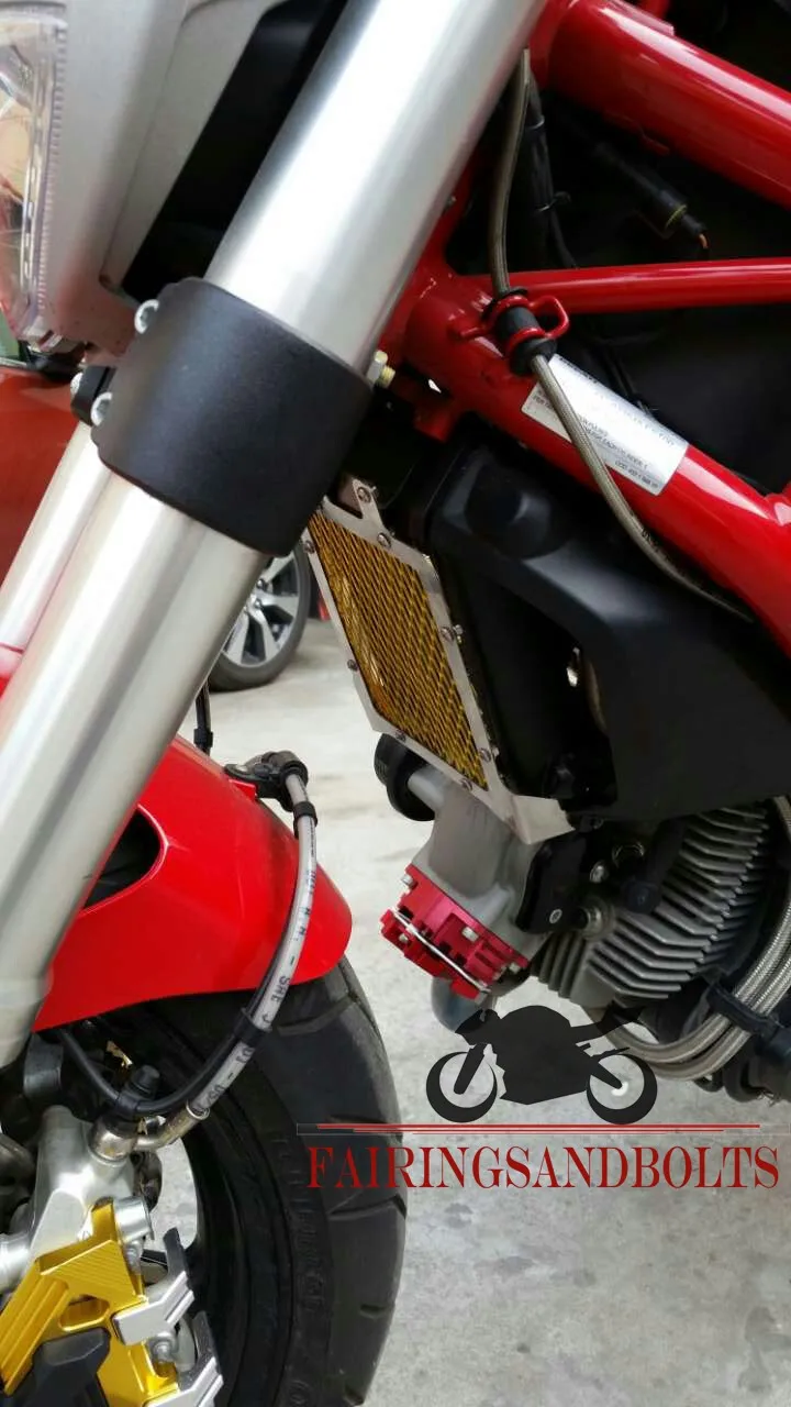 DUCATI 696 RADIATOR GRILLE