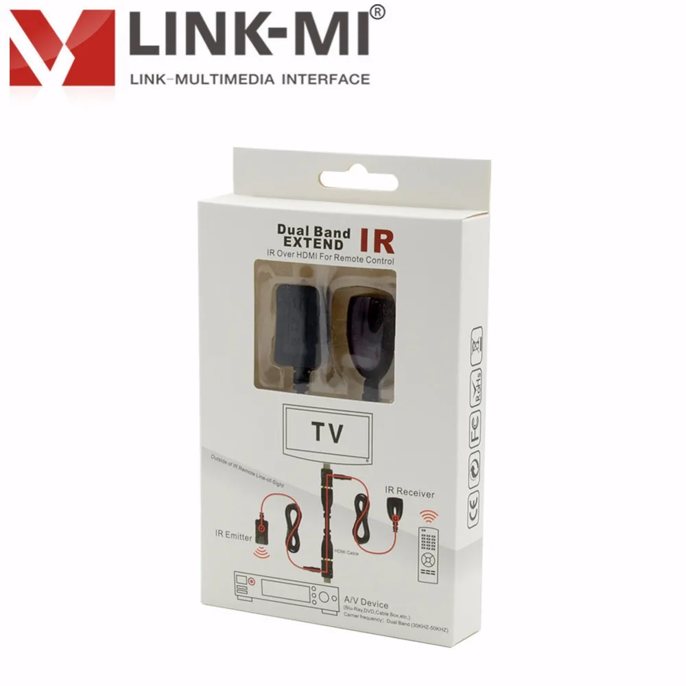 

LINK-MI LM-HEX01 CEC 25m IR Extender HDMI Cable 33-50KHz IR Frequency