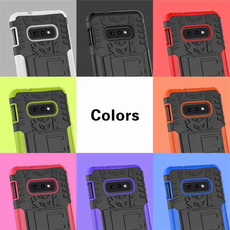 

Anti-knock Silicone Armor Phone Case For Samsung S8 S9 note10 S10 E Note8 Note 9 A3 A5 A7 2017 A6 A8 2018 A9 Star A750 A8S cover