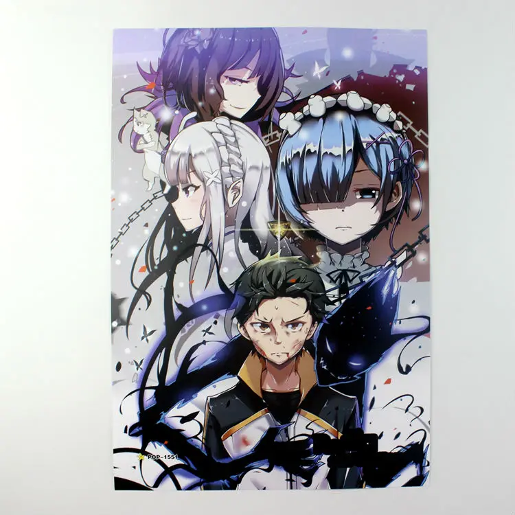 Смешанные 8 шт./компл. аниме Re:Life in a different world from zero фигурки Emilia Natsuki Subaru Rem beатрис