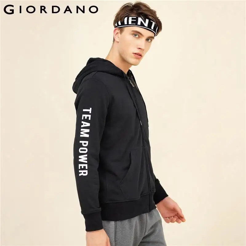 Aliexpress.com : Buy Giordano Men Hoodie Printed Hooded ...