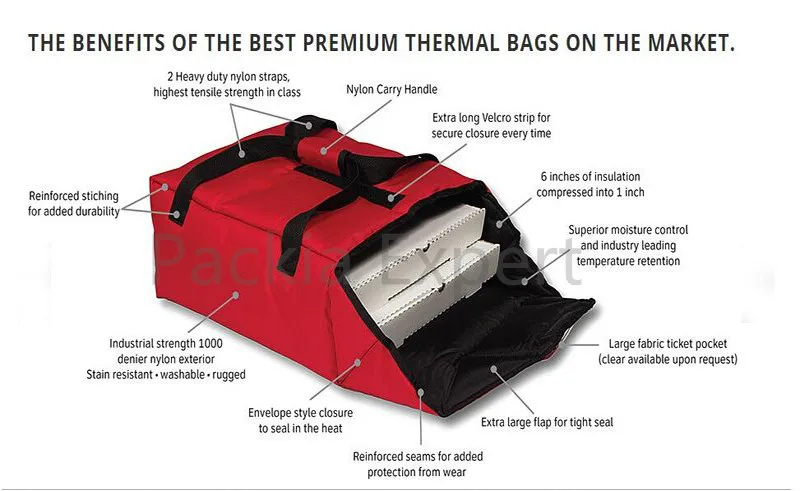 37*37*18 см сумка для доставки еды для пиццы термоизоляционная сумка для доставки пиццы упаковочная сумка, сумка для выноса еды