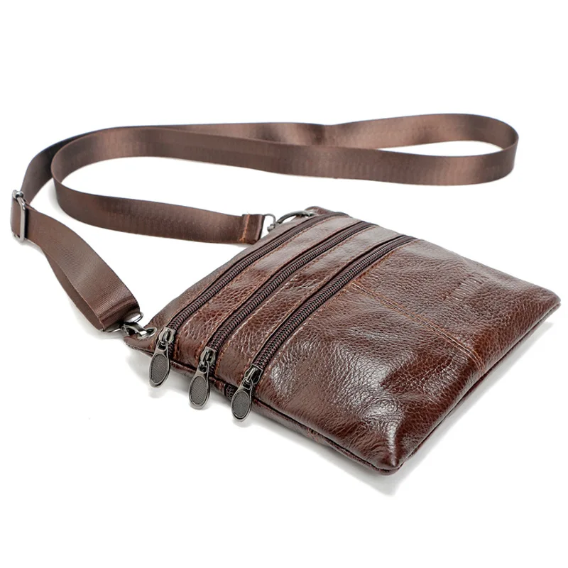 High Quality leather messenger bag