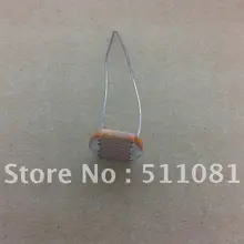 100 шт 7539 светозависимый резистор LDR 7 мм Фоторезистор оптом и в розницу(7516 7528 7539