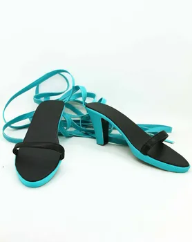 

anime VOCALOID MIKU cosplay costume most use uniform boots shoes