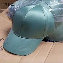 2018 шелковистой атласа Кепки Gorras одноцветное Цвет атласные шелковые шляпа модные женские туфли Повседневное Бейсбол Шапки дамы Snapback