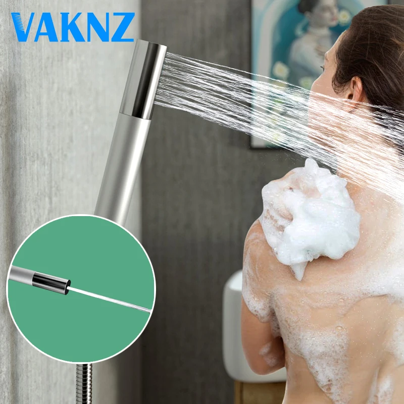 Genuine Vaknz Stainless steel + Copper Hand Held Shower Heads Top Spray