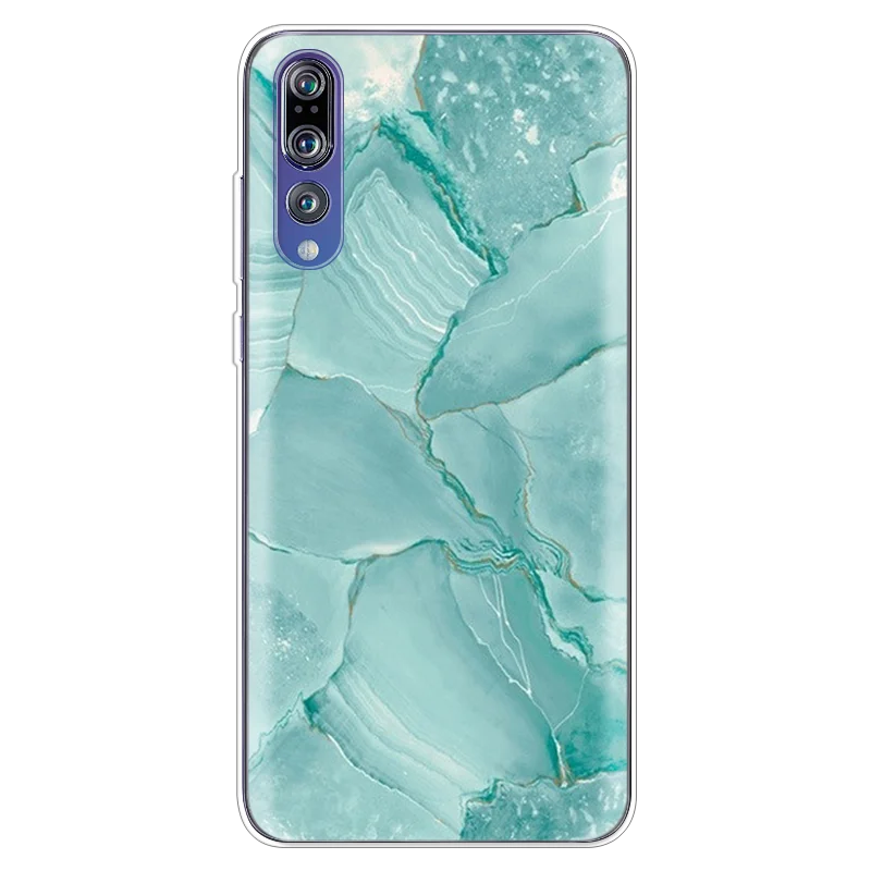 Мраморный чехол из ТПУ для Huawei P30 P8 P9 P10 P20 Pro Lite Mini Plus P Smart 2019 Honor View 20 10 ТПУ|Бамперы| |