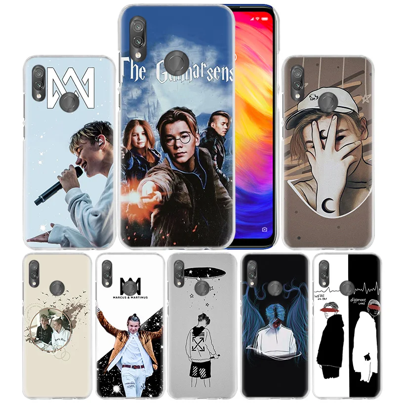 

NEW Marcus & Martinus Case for Xiaomi Redmi Note 7 K20 6 6A Pro Y3 7S 7A GO S2 5 MI Play A1 A2 8 lite Poco F1 Hard Phone Cover