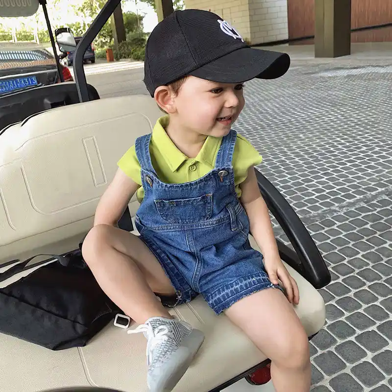 corduroy cotton kids jumpsuit kids playsuit Dungarees kids baby boys girls