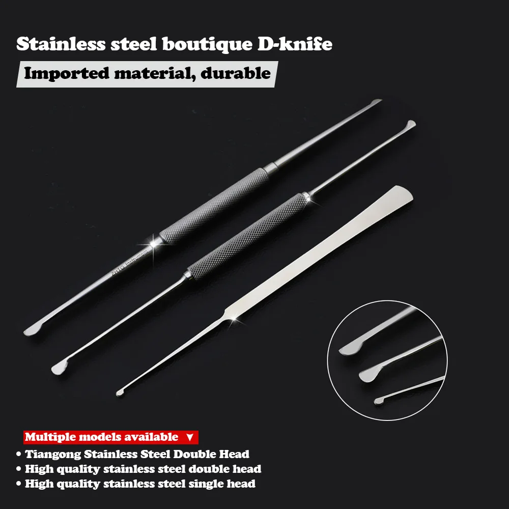 D-type knife beauty equipment nose plastic single head double head D-type nose separator nose stripper nasal mucosa knife D-type knife beauty equipment nose plastic single head double head D-type nose separator nose stripper nasal mucosa knife