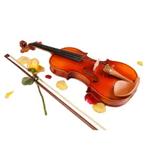 Натуральный полосатый клен скрипка ручной работы масляный лак Violino 4/4 полный размер музыкальный инструмент с аксессуарами tongling бренд