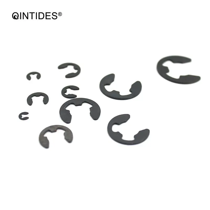 QINTIDES 300 шт удерживающее кольцо Circlip 65 марганцевая сталь GB896/DIN6799 шайба E тип