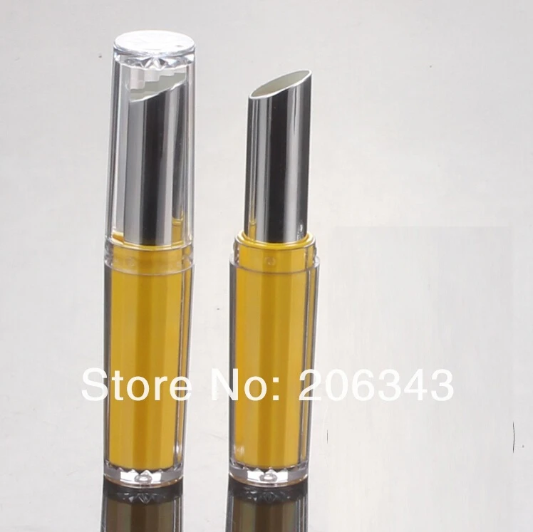 new arrival 5G yellow lip gloss/color cream tube or lip balm tube or