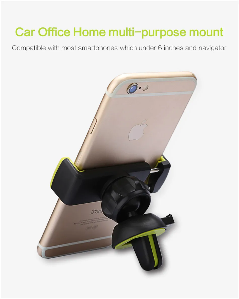 Universal Car Phone Holder For iPhone X 8 Air Vent Mount Car Holder 360 Degree Mobile Phone Holder For Samsung S9 Stand  Holder (8)