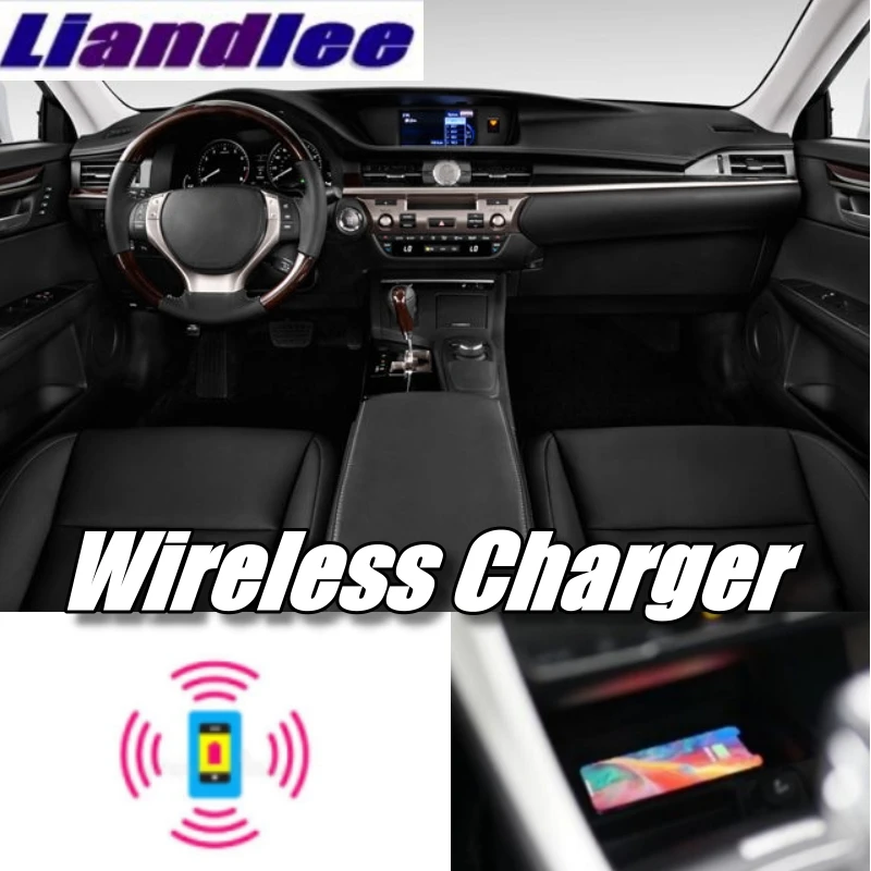 Liandlee беспроводной автомобильный телефон Charg er подлокотник отсек для хранения