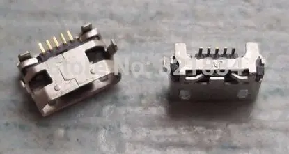 200 шт. микро 5pin USB разъем для зарядного устройства Lenovo A7600 A7600H A3000 A3000H A788T S930 A656 A370
