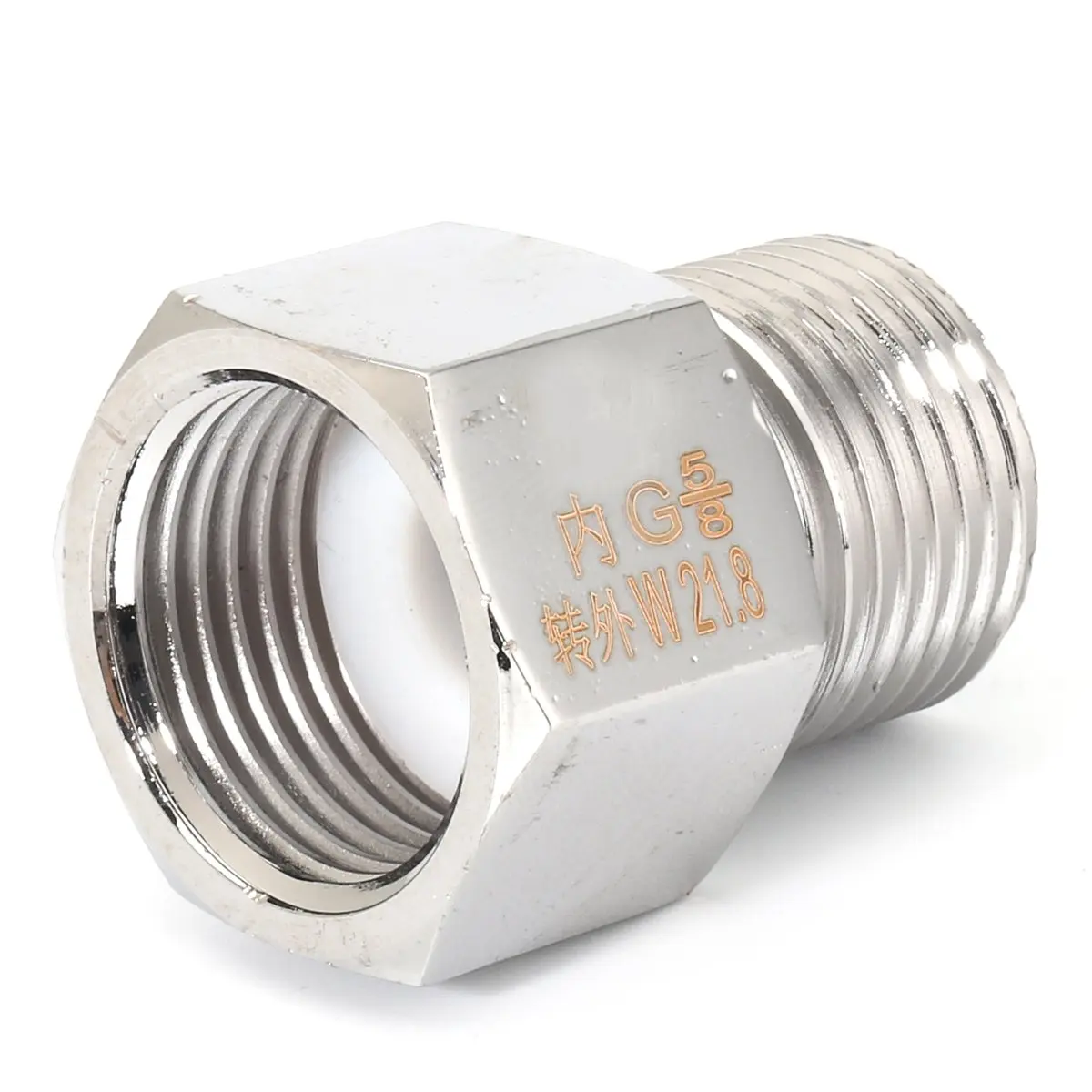 

Aquatic CO2 Cylinder Connector Adapter Converter for Regulator G5 / 8 to W21.8