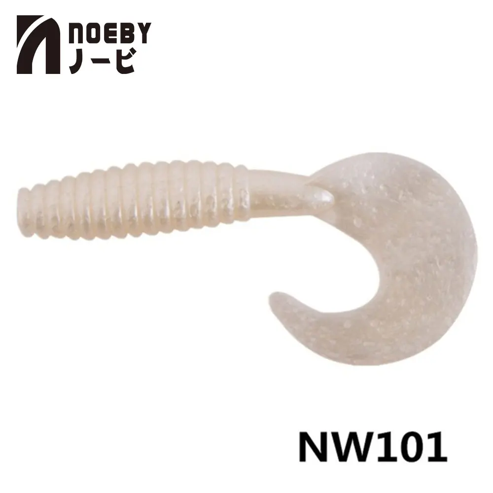 6 шт./лот NOEBY рыболовные приманки S3120 Мягкая приманка j-образный хвост воблер Isca Pesca