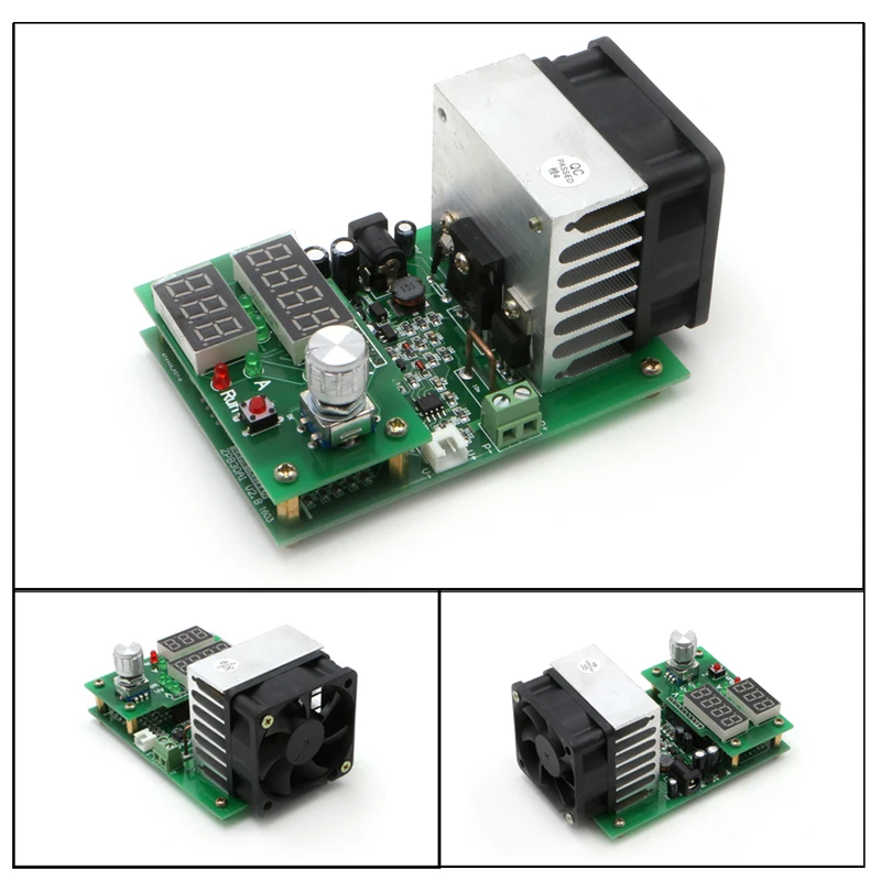 

9.99A 60W 30V Constant Current Electronic Load Discharge Battery Capacity Tester