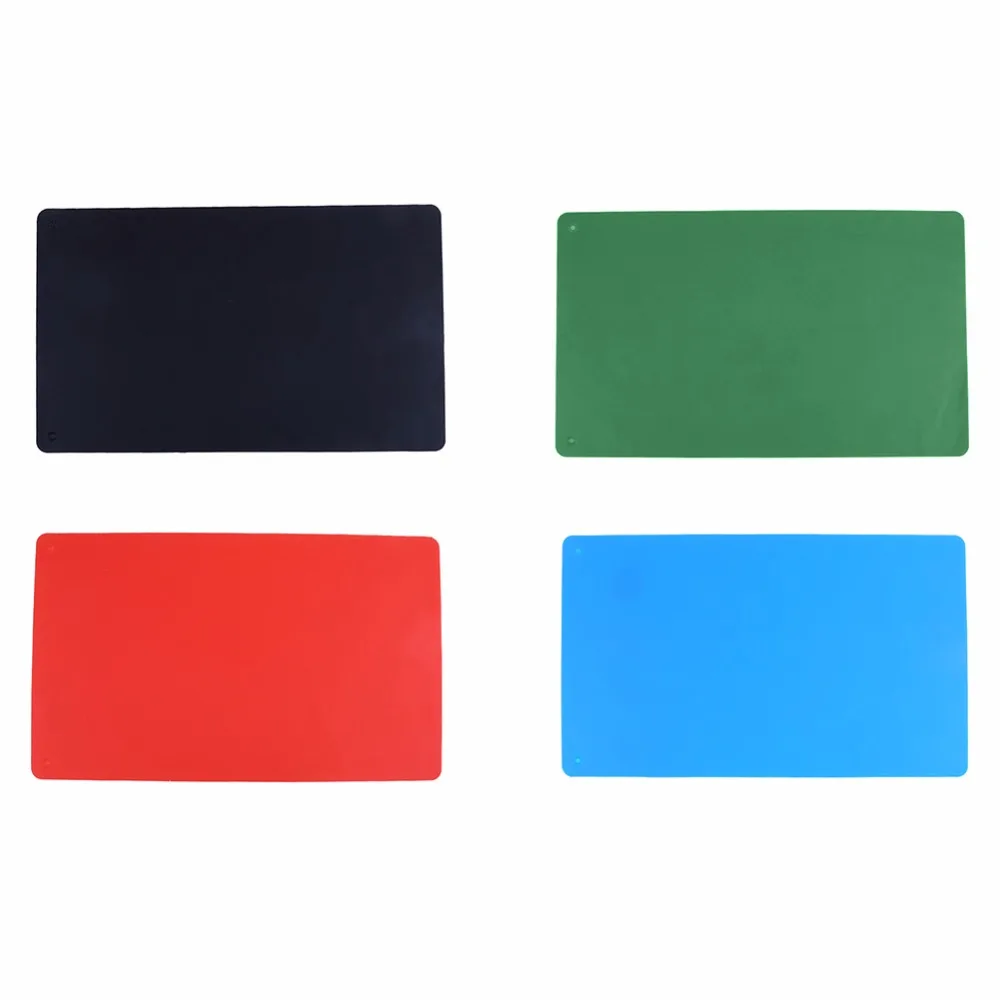 1 قطع للماء سيليكون غير زلة الطعام الجدول حصيرة تحديد الموقع مقاومة الجدول مكان حصيرة طبق عاء الحرارة مقاومة سادة 360X220 ملليمتر