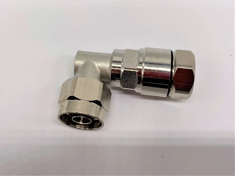 

right angle 1/2 N type Male 50-12 feeder connector for 50-12 cable N connector 1pcs
