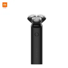 Xiaomi Mijia электробритва Flex бритва головка 3 сухое влажное бритье моющееся основное-Sub двойное лезвие Turbo+ режим Удобная Чистка Высокое качество