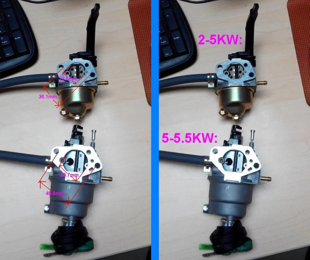 Сжиженного газа пропан Переделочные комплекты для 5.5KW 6.5KW бензиновый honda автомобиль генератор