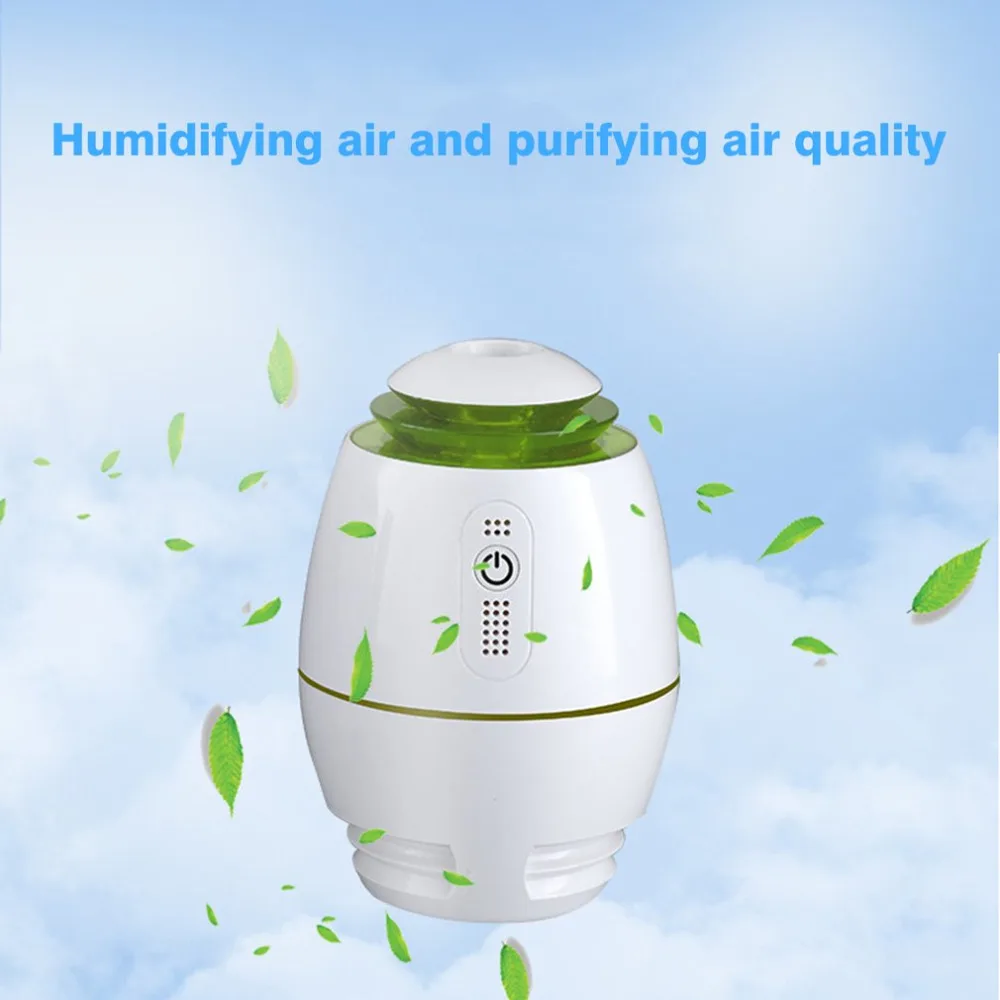 

200ml Ultrasonic Cool Mist Humidifier Mini USB Air Humidifier Aroma Diffuser Essential Oil Diffuser With LED Light dropshipping