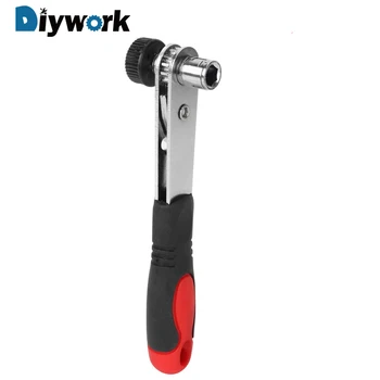 

DIYWORK Multitool Rapid Ratchet Wrench Torque Wrench Screwdriver Rod Portable Quick Socket Wrench