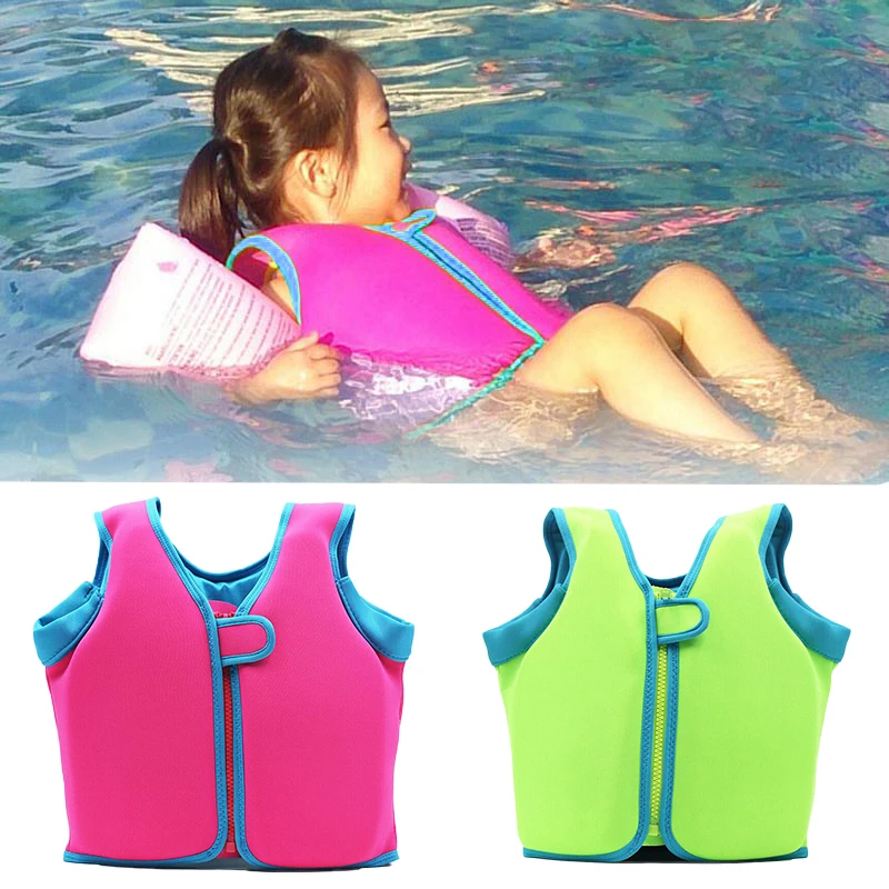 

2019 Kids Life Vest Swim Buoyancy Safety Jacket Drifting Snorkeling Floating Suit Child Life Jacket Swimming Pool Accessories