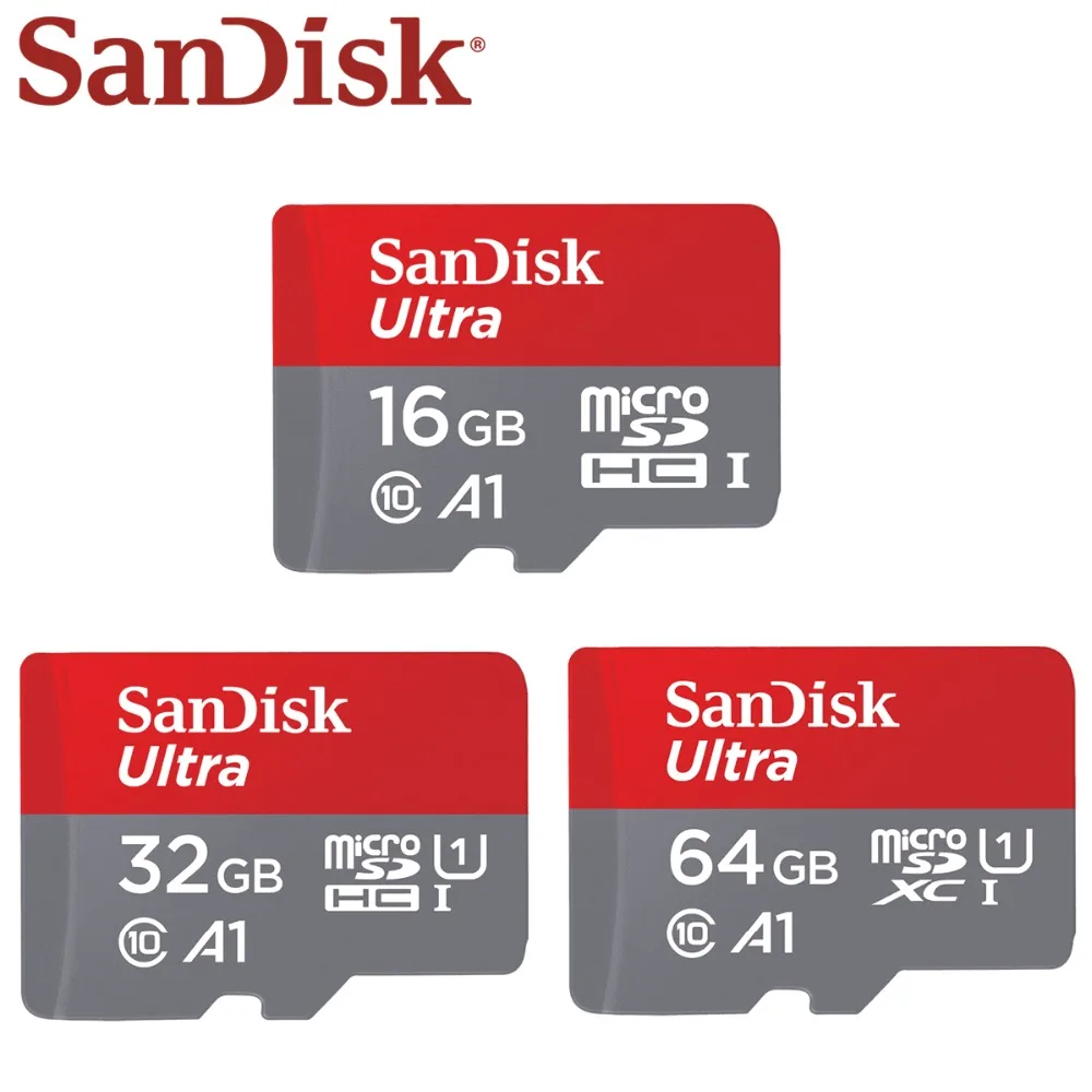 Карта памяти SanDisk 64G 128G 16G SDHC EVO plus микро SD C10 4 K TF модуль памяти Transflash 32 GB Class 10 карт Телефон для go pro