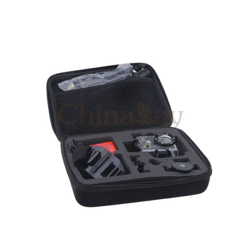 

Middle szie High Quality Shockproof Gopro case and Gopro bag for go pro Hero 4/ 3+ and sj4000 series(middle 22*17*7cm)