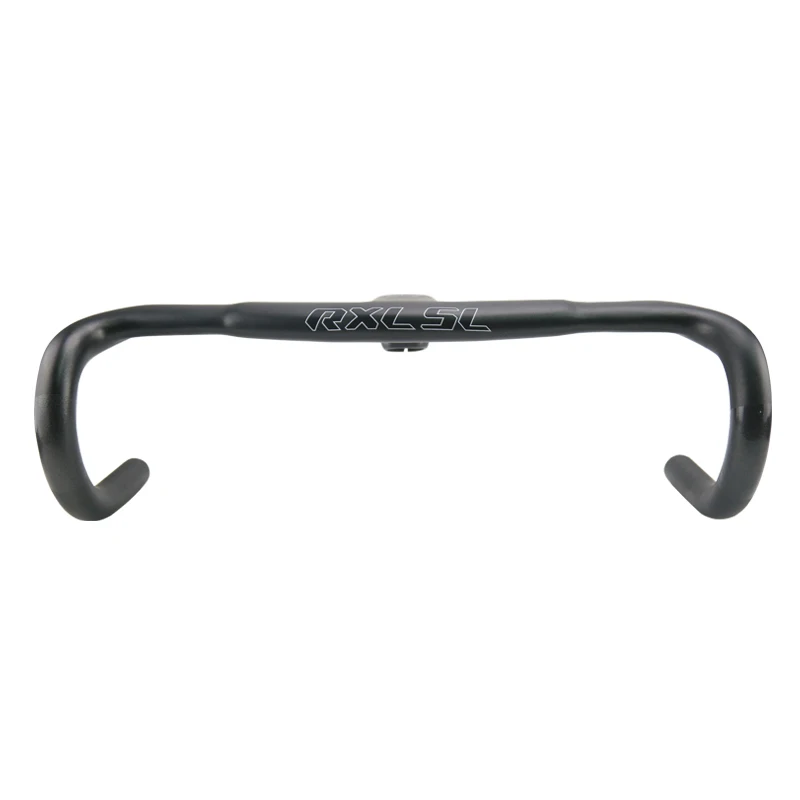 RXL SL Cycling Black Carbon Handlebar UD Matte Road Integrated Handlebars With Stem 400420440mm Bicycles Handlebar (3)