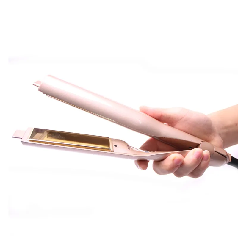 2017 New Design Fast Hair Straightening Irons Curling Styling Tools 2 in 1 hair straightener iron