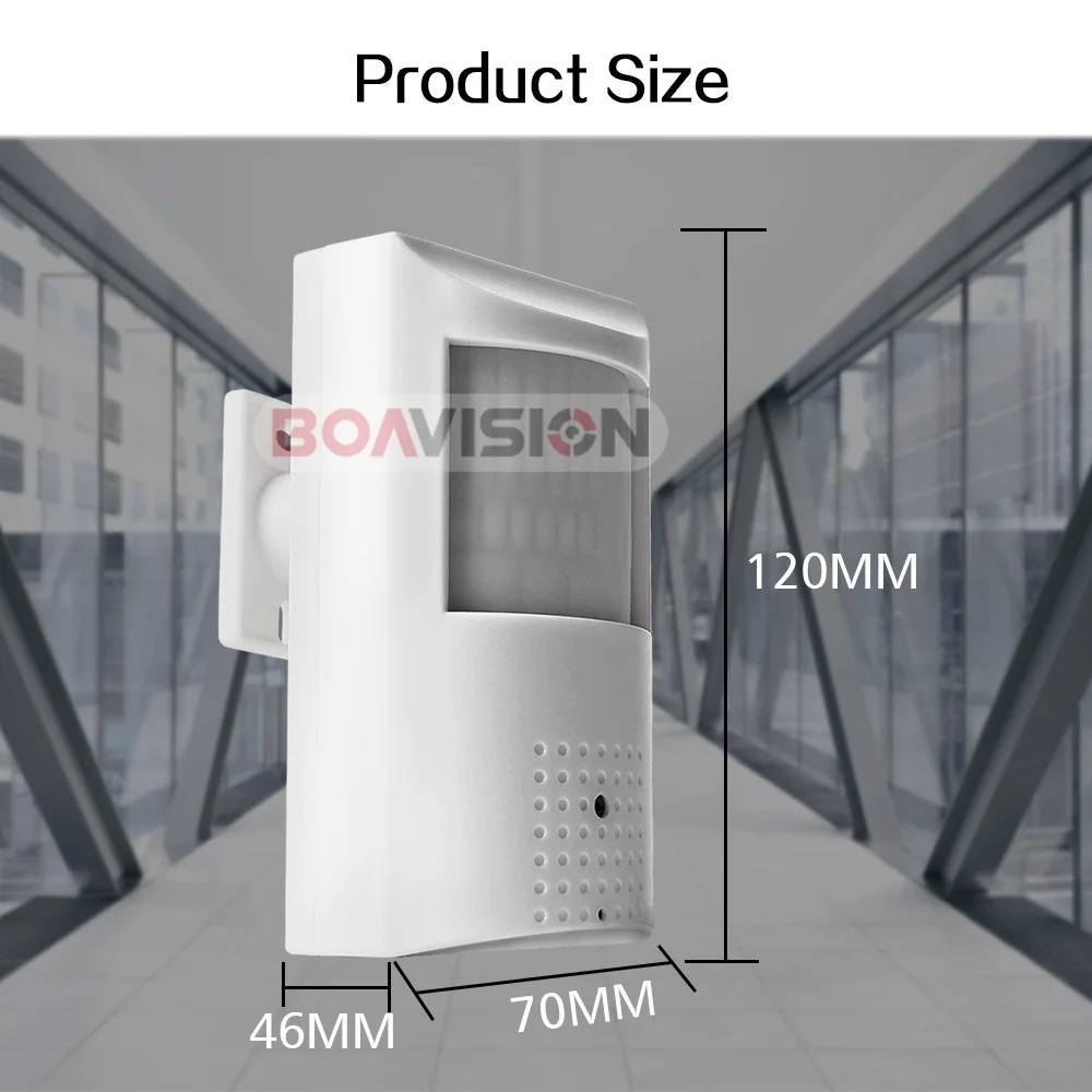 PIR стиль Беспроводная ip камера 720 P 960 1080 Wi Fi Встроенный микрофон 940nm Невидимый ИК