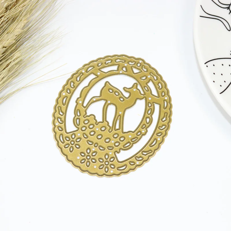  Metal CUTTING DIES baby deer for Scrapbook album invitation home decoration PAPER CRAFT embossing s - 32848858250