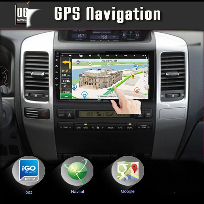 Discount Pure Android 9.0 Car DVD Player for for Toyota Prado 120 2004-2009 Capacitive screen 2 din 9 inch on the dvd car dashboard 3 Discount Pure Android 9.0 Car DVD Player for for Toyota Prado 120 2004-2009 Capacitive screen 2 din 9 inch on the dvd car dashboard 3