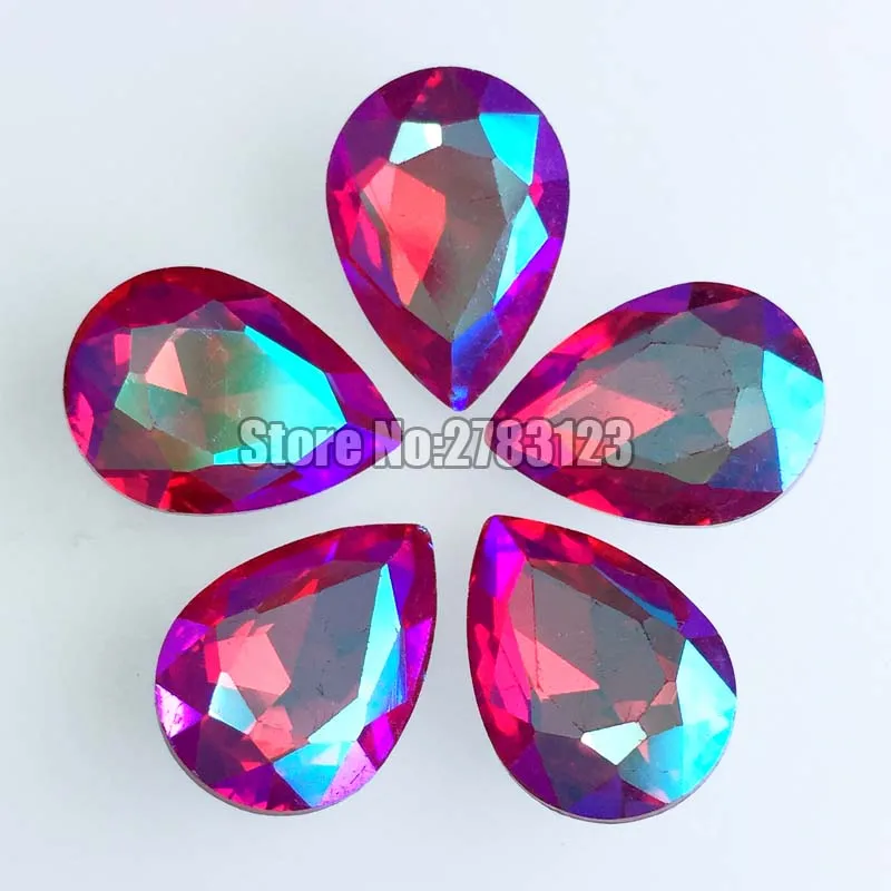 Stones Crystals Sew Red Red Ab Rhinestones Crystals Red Ab Sew