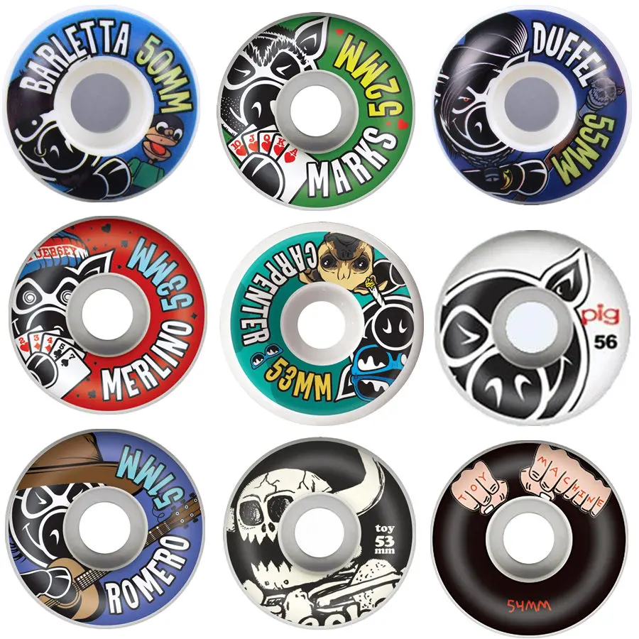 USA العلامة التجارية فتاة خنزير 4 قطعة/المجموعة برو 50 و 52 و 53 و 54 و 55mm USA اللون تغيير لوح التزلج عجلات ل رويدس Patines البلاستيك روداس تزلج USA العلامة التجارية فتاة خنزير 4 قطعة/المجموعة برو 50 و 52 و 53 و 54 و 55mm USA اللون تغيير لوح التزلج عجلات ل رويدس Patines البلاستيك روداس تزلج