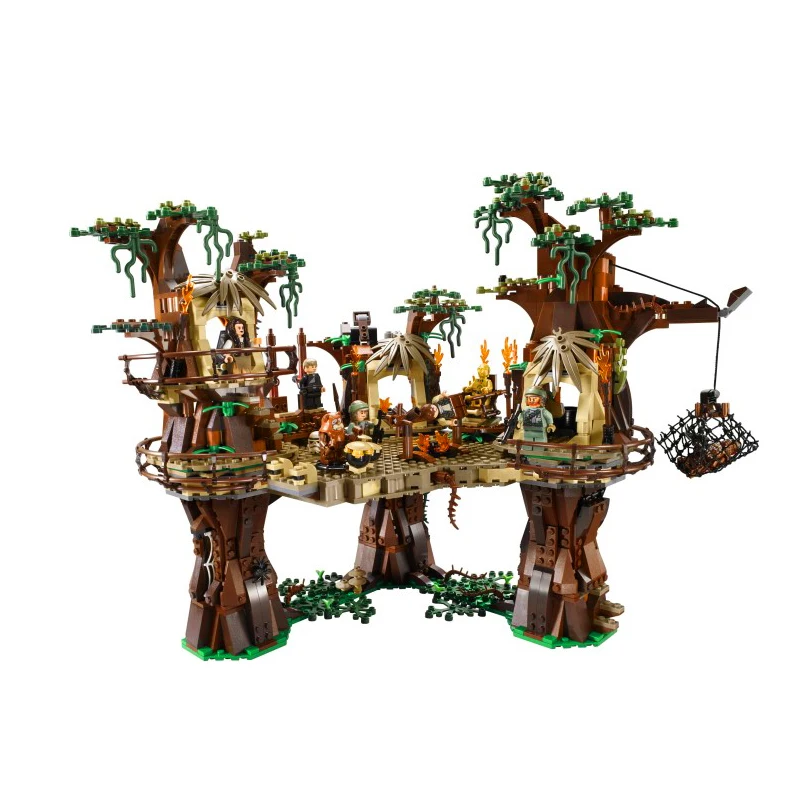 

Star Wars Ewok Village Juguete Para Construir Model Building Kit Block 1990Pcs Bricks Compatible With Legoings 10236