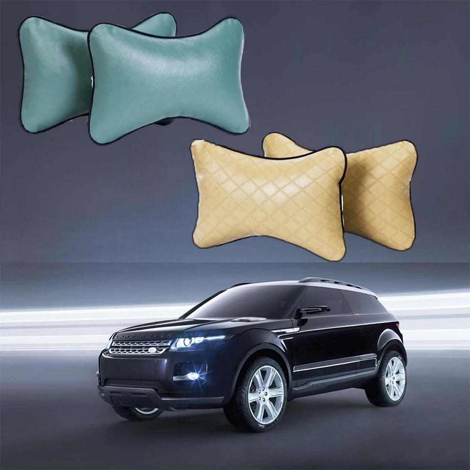 Кожаные автомобильные аксессуары подушка для сиденья шеи Audi A4 B7 B5 A6 C6 Q5 Honda Civic 2006
