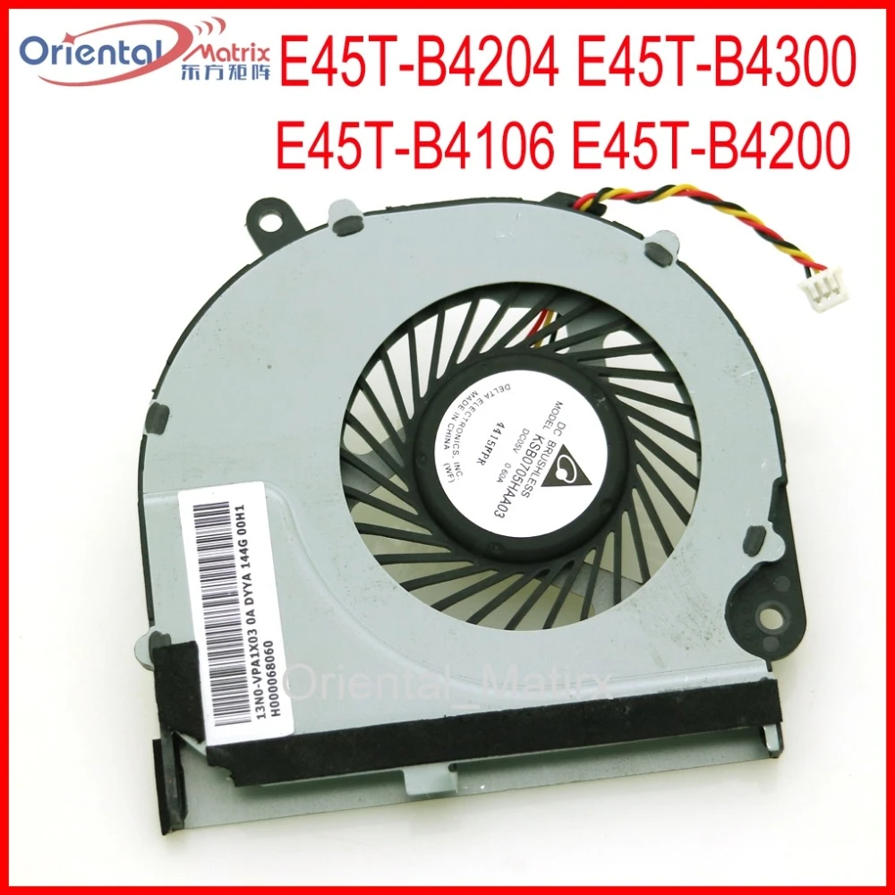 New FB07006M05SFA KSB0705HAA03 DC05V 0.60A Fan For Toshiba E45TB4106